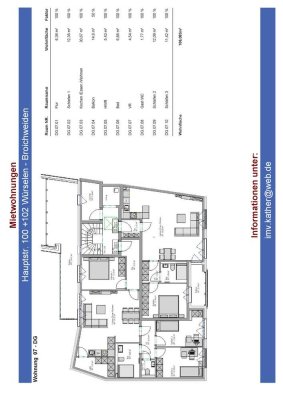 4-Zimmer-Wohnung 2. OG mit großzügiger Terrasse in Würselen