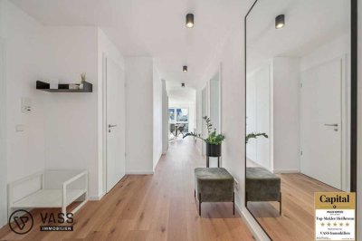 Barrierefreie Neubauwohnung mit Glaswintergarten in Möckmühl
