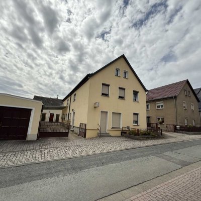 Einfamilienhaus mit ehemaligem Ladenlokal in der Nähe von Oschatz – Potenzial für Ihre Ideen!