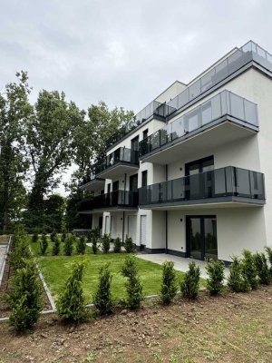 Sehr schöne barrierefreie 3 ZKBT Eigentumswohnung mit großer Südterasse und Gartenanteil