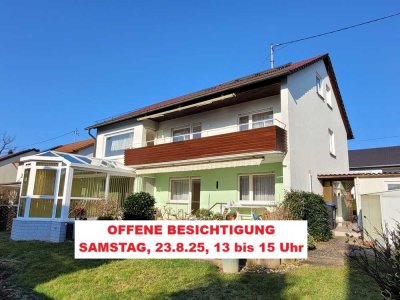 ***PROVISIONSFREI*** - "Mehr-Generationen-Haus" mit Wintergarten und zwei Garagen!