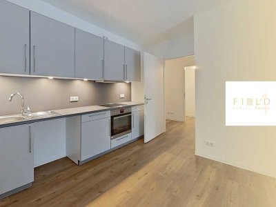 ***Große 2-Zimmer-Wohnung mit Balkon und offenem Küchenbereich im Quartier 'Field 4'***