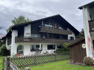Freundliche 3 Zimmer Wohnung in Partenkirchen