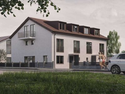 Neubau-Mehrfamilienhaus mit 12 Wohnungen und 6 Stellplätzen – attraktive Kapitalanlage zum Verkauf