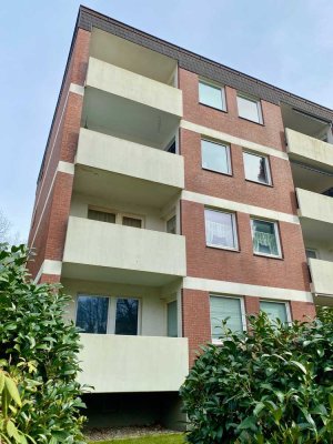 Sehr gepflegt am Waldrand in Voxtrup mit Fahrstuhl und Balkon!