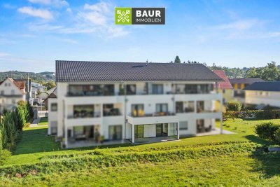 Sofort frei! Moderne 2-Zimmer-EG-Wohnung, B 2020, barrierefrei,Terrasse,Stellplatz,Sigmaringen-Laiz