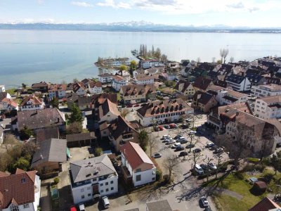 Gepflegte, vollmöblierte 1-Zimmer-Wohnung in Immenstaad (mit Teilseesicht und Wallbox)