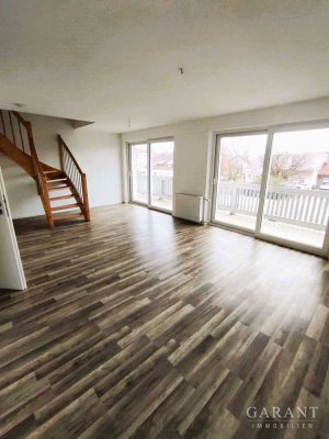 Großzügige Maisonette-Wohnung mit Balkon!