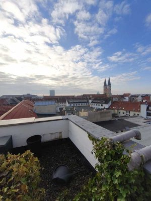 Helle 3-Zimmer-Penthouse-Wohnung über den Dächern der Braunschweiger Innenstadt