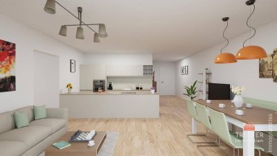 Top 2 – Linde: Familienfreundliche 4-Zimmer-Wohnung mit Loggia