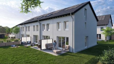 KfW-55: Modernes Reihenmittelhaus mit ca. 120 m² Wohnfläche – Neubau in Wörrstadt
