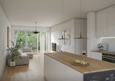 Neubau:  3 Zi-Gartenwohnung nahe Humannplatz in Prenzlauer Berg