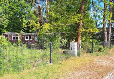 557qm großes Baugrundstück mit Sommerhäuschen / Tiny House