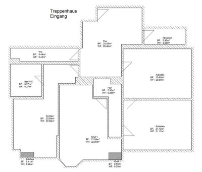 Altbauwohnung nahe Zentrum