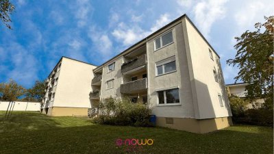 Charmant modernisiert: 3 Zimmer mit Westloggia, Einbauküche und Garage in ruhiger Lage von WF