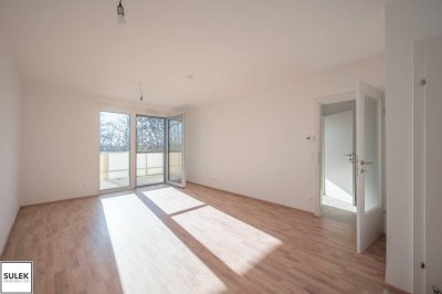 Perfekt geschnittene 2 Zimmer Wohnung mit sonnigem Balkon - ERSTBEZUG nahe Bahnhof Eisenstadt!