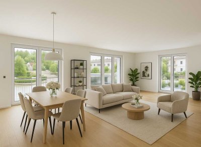 Erstbezug: Neubauwohnung  - 3-Zimmer mit Einbauküche und sonnigem Balkon