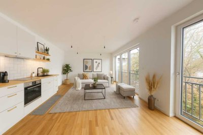 Lichtdurchflutetes Wohnen mit Stil – Moderne 3-Zimmer-Neubauwohnung von 2024