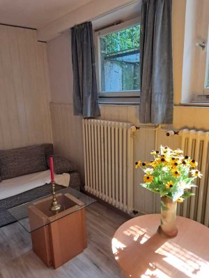 1-Raum-Souterrain-Wohnung in zentraler Lage
