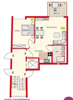 Freundliche 2,5-Zimmer-Wohnung in 72764, Reutlingen