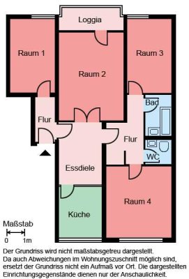 Demnächst frei! 4-Zimmer-Wohnung in Unna Königsborn