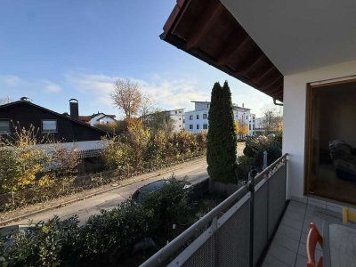 Möblierte 2,5-Zimmer-Wohnung mit Balkon in ruhiger Top-Lage von Grafing - befristet auf 1 Jahr