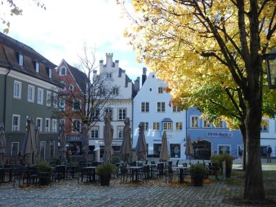 Helle Altstadtwohnung 3,5 Zimmer mit Dachterrasse im 1.OG in Landsberg a. Lech