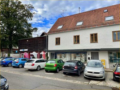 Isen - Provisionsfrei für Käufer! Wohn- & Geschäftshaus mit zwei Gewerbeeinheiten und großer Dachter