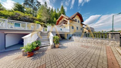 XXL-Terrasse und XXL-Möglichkeiten für die Familie! Haus vor den Toren Pörtschachs!
