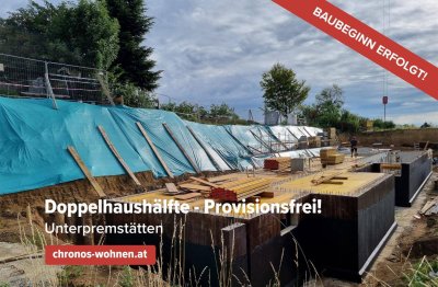Sommer-AKTION! Baubeginn Erfolgt! Neubau-Doppelhaushälfte in Unterpremstätten! Moderne Wohnanlage mit nur 10 Einheiten!