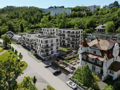 3 ZKB mit großem Balkon zum Kurpark