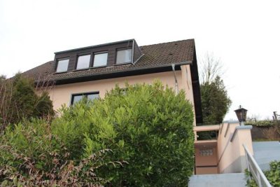 Sehr schöne Aussicht über den Dächern von Bergisch-Gladbach