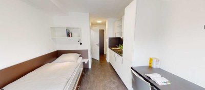 Exklusive, neuwertige 1-Zimmer-Wohnung mit gehobener Innenausstattung mit Balkon und EBK in Passau