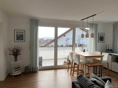 Stilvolle 3-Zimmer-Wohnung mit Einbauküche – ruhig, modern, mit herrlicher Aussicht
