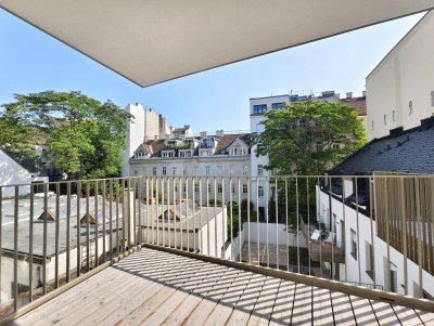 Stil trifft Wohlfühlambiente - Das Stadthaus Miller - Ruhige Hofwohnung mit Balkon - Exzellente Lage Nahe Mariahilfer Str. &amp; Westbahnhof