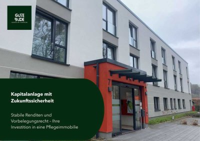 Kapitalanleger aufgepasst: Renditestarkes Pflegeapartment mit Zukunftssicherheit