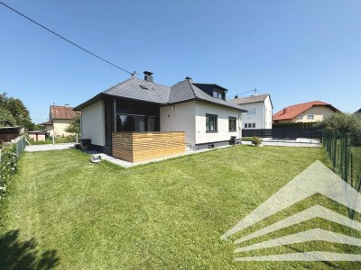Familientraum - umfassend renoviertes Haus mit Keller in Paschinger Grünlage!