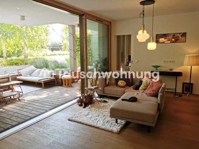 Tauschwohnung: Wundervolle sonnige Wohnung im EG mit großzügiger Terrasse