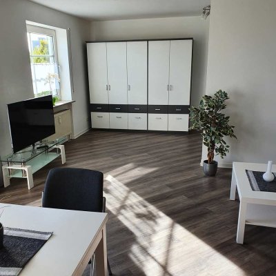 schöne möblierte 1,5-Raum-Wohnung m. Balkon,  in Ing.,  Krumenauerstr., beste Lage, Nähe Klinikum