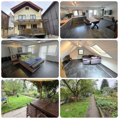 Hier ist Wohlfühlen garantiert !! 2021 renovierte Doppelhaushälfte inkl. EBK mit Scheune und Garten