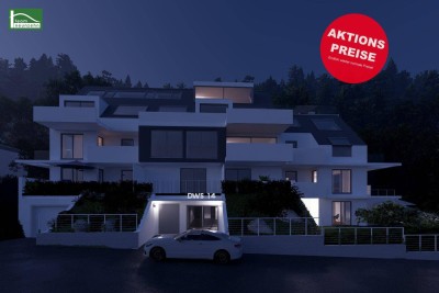Normale Preise. Gartenwohnung im 1.DG, unverbaubarer Weitblick mit Waldsauna | amBergblick19 | Top 8a