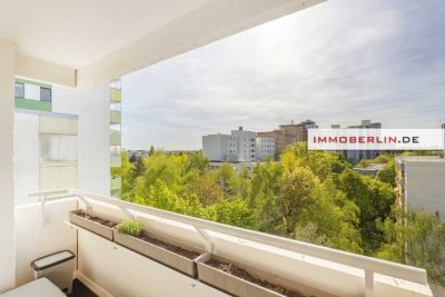 IMMOBERLIN.DE - Adrette Wohnung mit Sonnenloggia & optionalem Tiefgaragenplatz