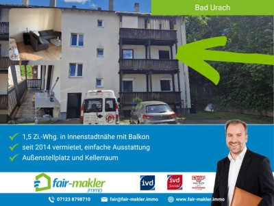 FAIR-MAKLER: Kleine Sonnenwohnung in Innenstadtnähe