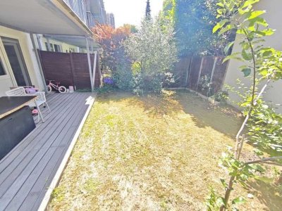 Gepflegte Maisonette-Wohnung mit Garten  und  Balkon
