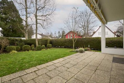 Gut geschnittenes Reihenendhaus mit großem Garten