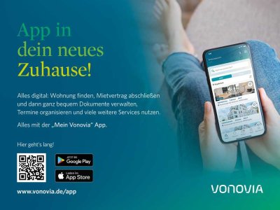 Preisgünstige und ansprechende 3-Zimmer-Wohnung