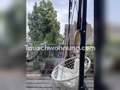 Tauschwohnung: 2,5 Z, großer Balkon, am Rhein, SUCHE 3Z