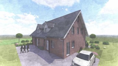 Wir bauen für Sie auf Ihrem Grundstück - großzügig wohnen in moderner Doppelhaushälfte