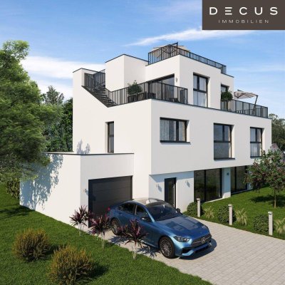 EINFAMILIENHAUS | DACHTERRASSE MIT RUNDUMBLICK | 200 m² WOHNFLÄCHE | 5 TERRASSEN | GARAGE | EIGENGARTEN