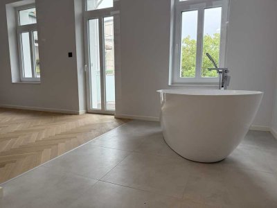 Luxuriös 6-Raum-Wohnung in ruhiger Familienumgebung, 2 x Bad, 2 x Balkon